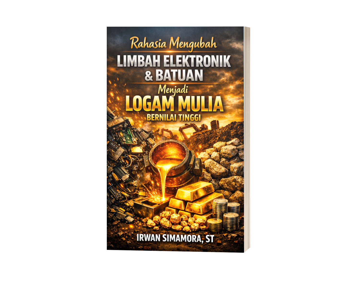 Mengolah Limbah Elektronik dan Batuan Menjadi Logam Mulia